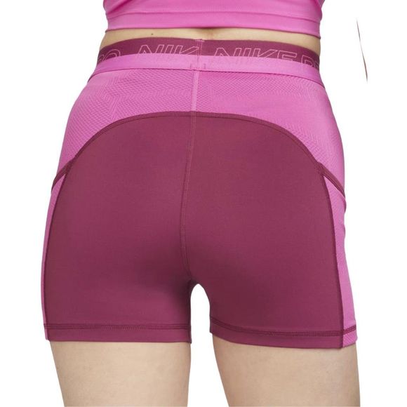 Nike Pro Dri-Fit Shorts - Size XXL - Rosewood / Active Fuchsia - Picture 5 of 8